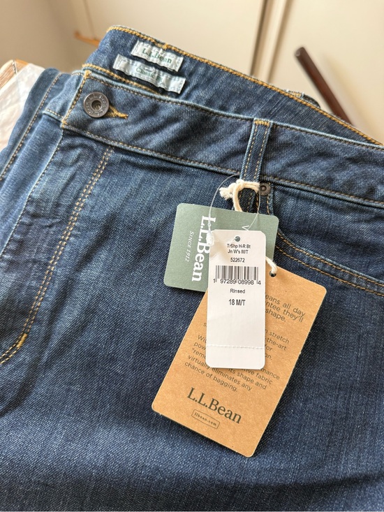 L.L. Bean Denim - L.L.Bean Jeans NWT - Women's size 18 MT True Shape High Rise Classic Bootcut
